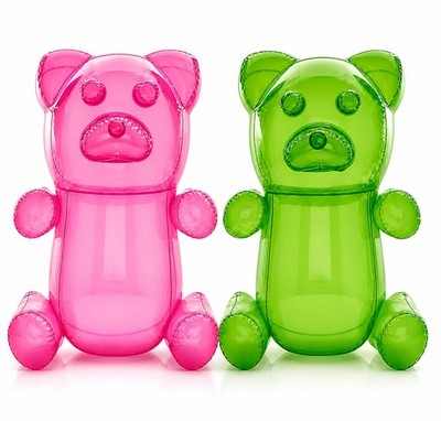 4E'S Novelty 4Es Novelty Huge 3Ft Inflatable Gummy Bears - 2 Pack 36 Giant