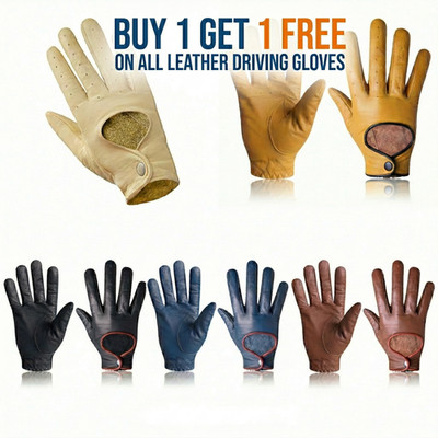 Fahr Leder Handschuhe Premium Nappaleder Auto Bus Arbeiten E Biker Reiten