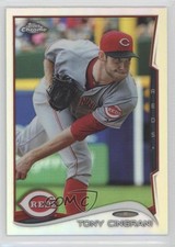 2014 Topps Chrome Refractor Tony Cingrani #96 2k3