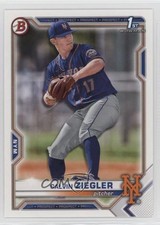 2021 Bowman Draft 1st Edition Calvin Ziegler #BD-123 ut4