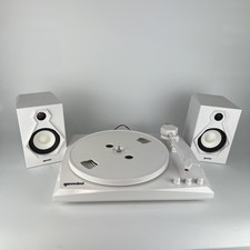 Gemini TT-900WW Bluetooth Record Player White No Power Cord Untested