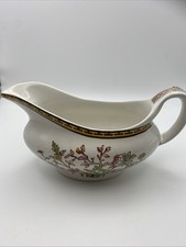 Vintage Washington Pottery Ironstone Indian Tree Gravy Boat