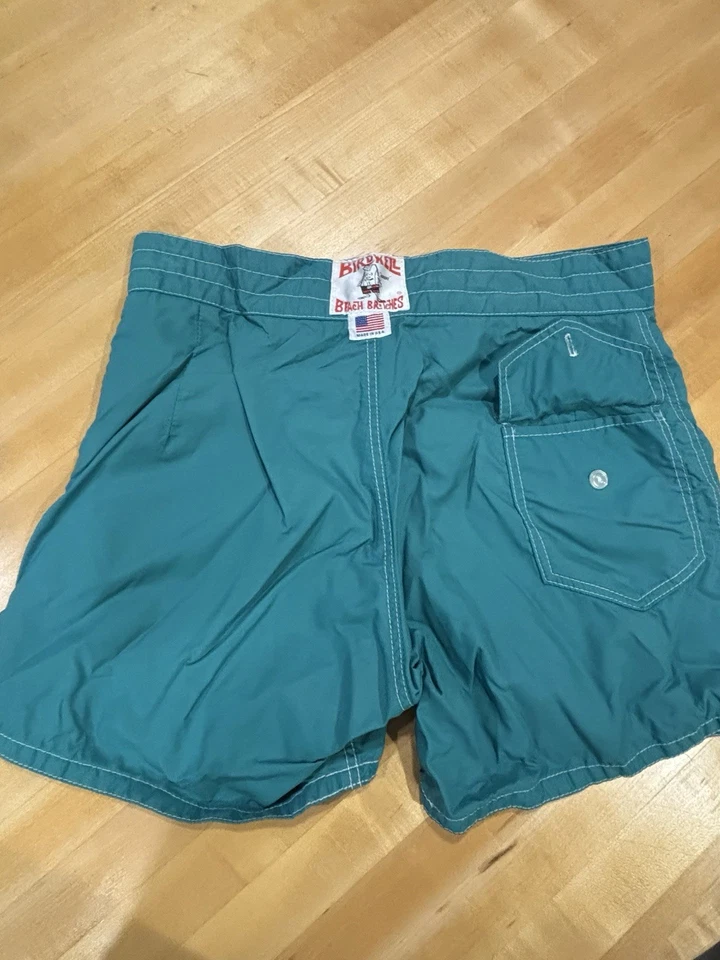 Birdwell Beach Britches 35 verde para hombre hecho en EE. UU. Foto 2 de 4