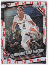 2025 Panini Prizm WNBA Monique Akoa Makani RC #98 WNBA Logo Prizms Mercury