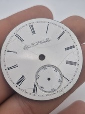 Elgin Natl Watch Co. Dial 45,6mm Elgin Zifferblatt Uhr Pocket Watch Tasche...