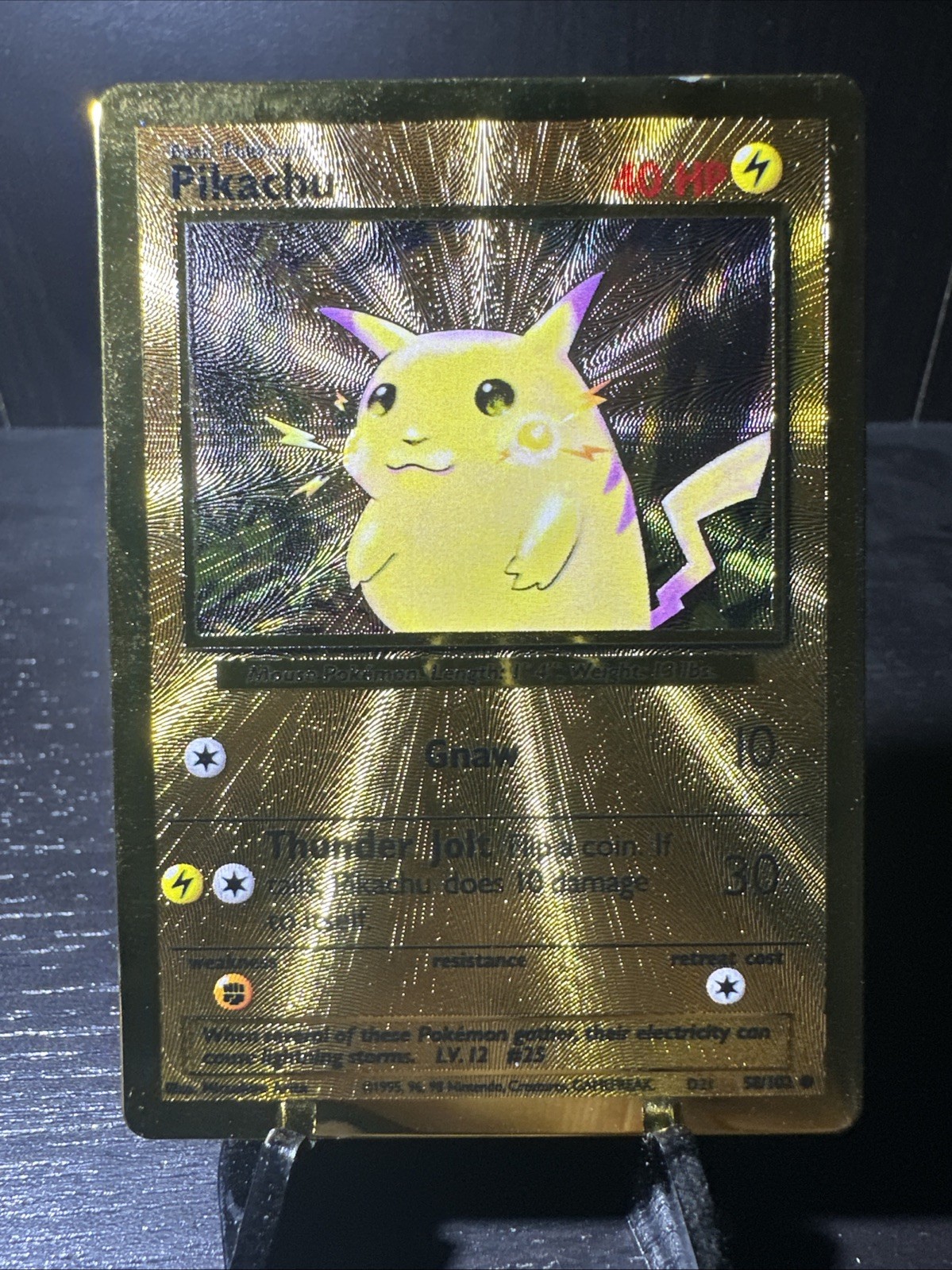 Pikachu 2021 Celebrations: Classic Collection #58 Metal (Ultra