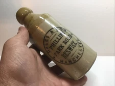 Antique Dales & Son Stoneware Ginger Beer Bottle.