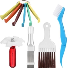 5 Pcs Air Conditioner Fin Cleaner Set AC Coil Cleaner Mini Split Cleaning Kit