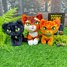 Warrior Cats Mini Mystery Plush 6" Series 2 Tawnypelt Rusty Ravenpaw 3 pack