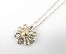 Tiffany & Co. Paloma Picasso Daisy Flower Necklace Silver 925 21220401500 2