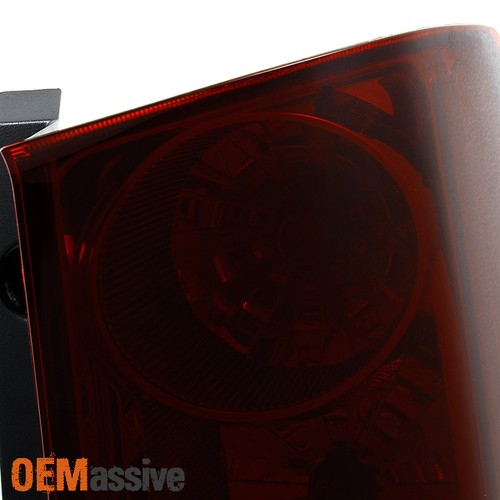 Fits 2009-2015 Honda Pilot Dark Red Taillights Replacement Left + Right Pair Set - Picture 3 of 4