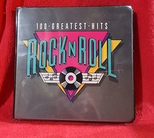 100 Greatest Hits Rock N Roll 12 cassette tapes set