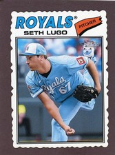 2026 Topps Heritage DECKLE EDGE Parallel Seth Lugo Kansas City Royals