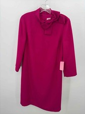 Pre-Owned Eliza J Purple Size 6 Knee Length Long Sleeve Dress
