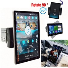 Android 15 Carplay Car Radio Rotatable 10.1'' Double 2 DIN Stereo GPS Navi WIFI
