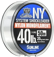 Sunline NY System Shock Leader Nylon 50m 40lb (9321)NEW