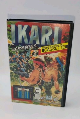 Ikari Warriors Amstrad Schneider CPC Cassette (Elite 1986) 8-bit
