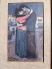 Picasso, pablo „couple amoureux“ ca 1960, Lithografie, signiert in der Platte.