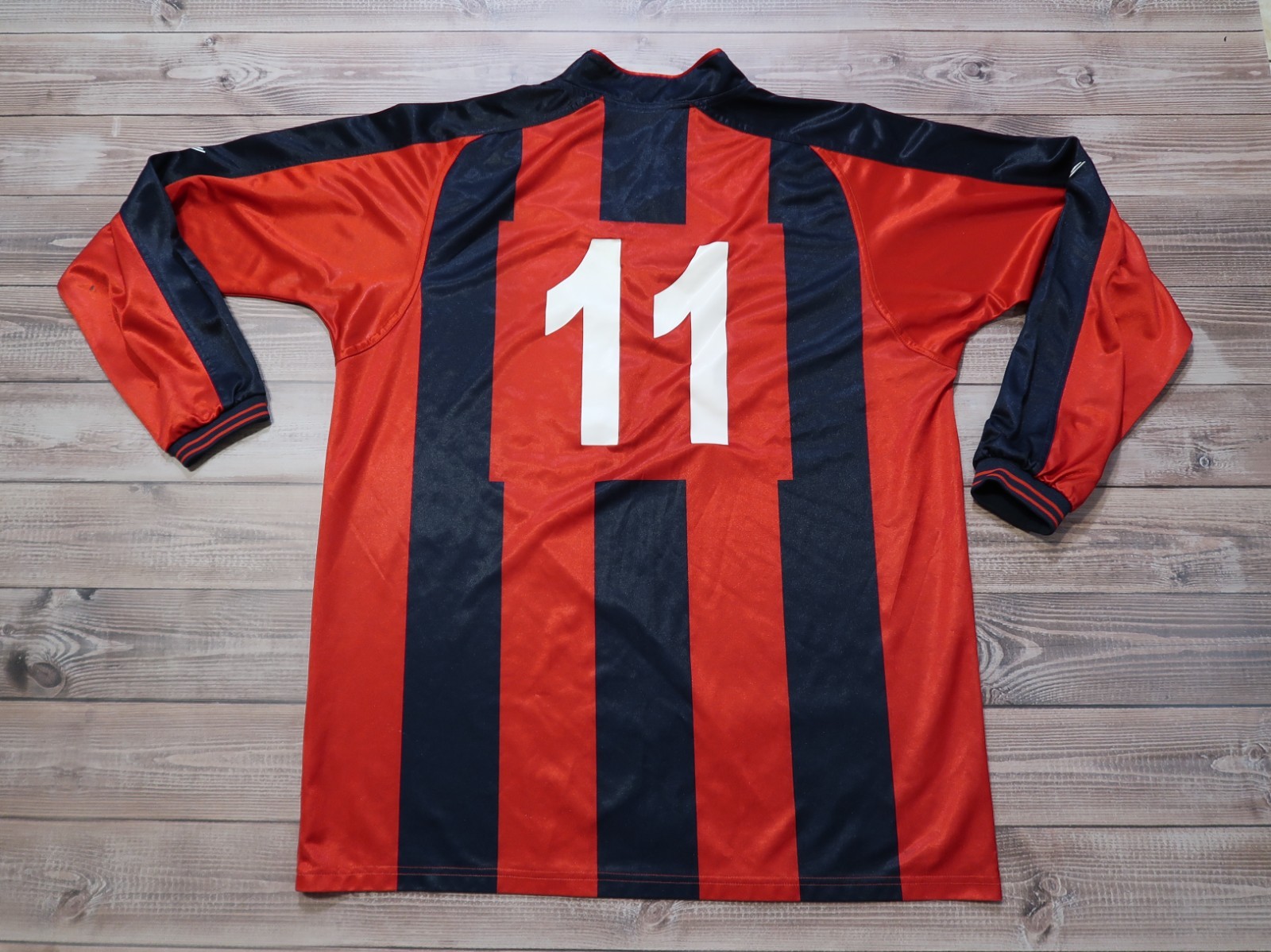 ⚽Vintage Macron Football Shirt Soccer Jersey longsleeve Goalkeeper,Men`s Size XL