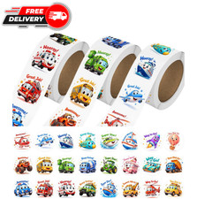 3 Rolls Vehicle Transportation Stickers For Kids 1500 Pcs Kids Stickers 24 Desi 3 Rolls Vehicle Transportation Stickers For Kids 1500 Pcs Kids Stickers 24 Desi