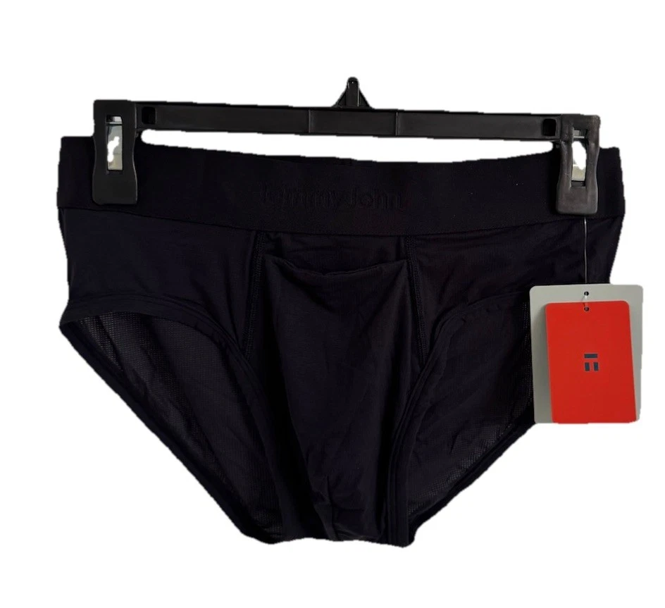 Dos calzoncillos de aire Tommy John para hombre de secado rápido elástico ligero como plumas talla M precio de venta sugerido por el fabricante 76 USD Foto 2 de 4