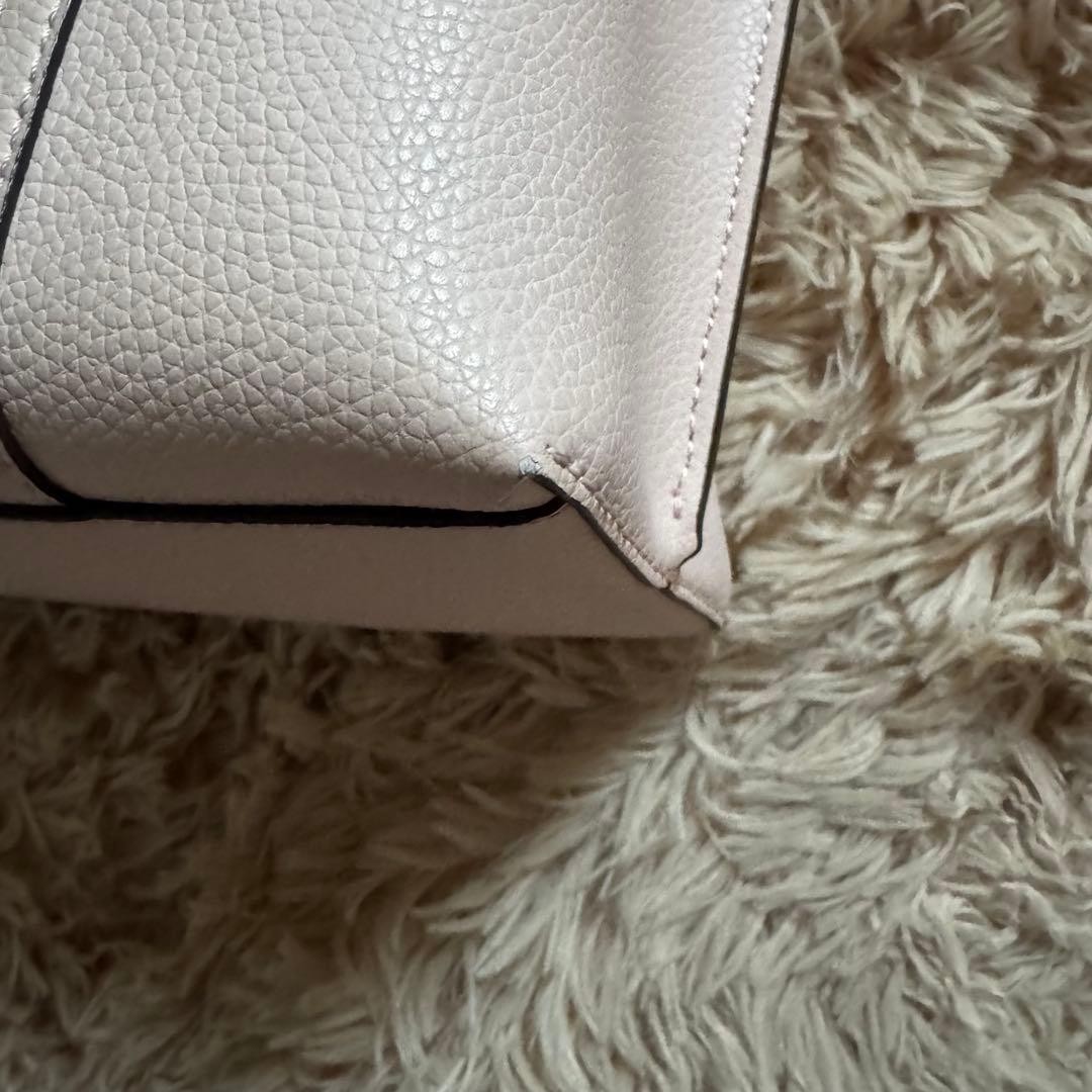 Tory Burch Handbag Shoulder Bag Leather Pink Women's From Japan thumbnail 10