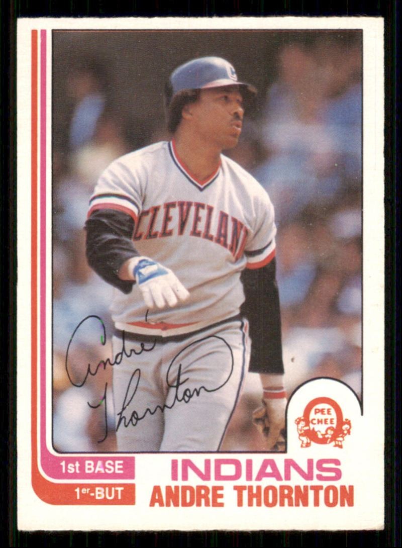 1982 O-Pee-Chee Andre Thornton Cleveland Indians #161