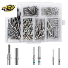 200PCS Solid Pin Connector Kit for Deutsch Connectors - Closed Barrel Contacts
