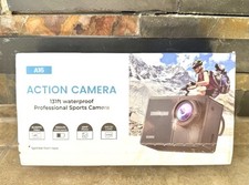 Action Camera Waterproof 64g SD Card 48mp 4k 60fps HD WiFi New FAST SHIPPING