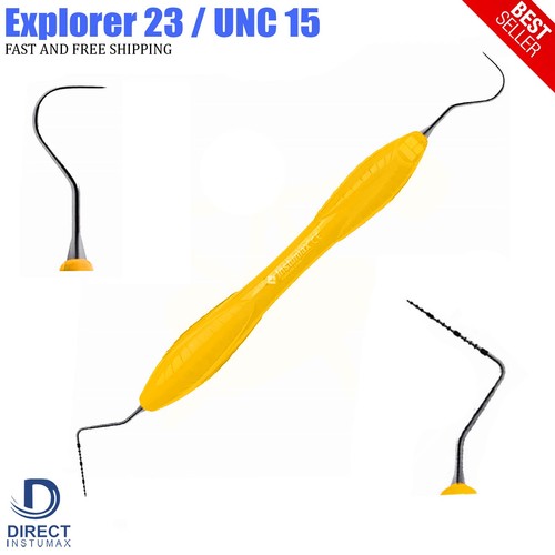 Dental Explorer-Sonda 23/15UNC Manico in Silicone, Strumenti Dentali di Alta Qualità - Foto 4 di 4