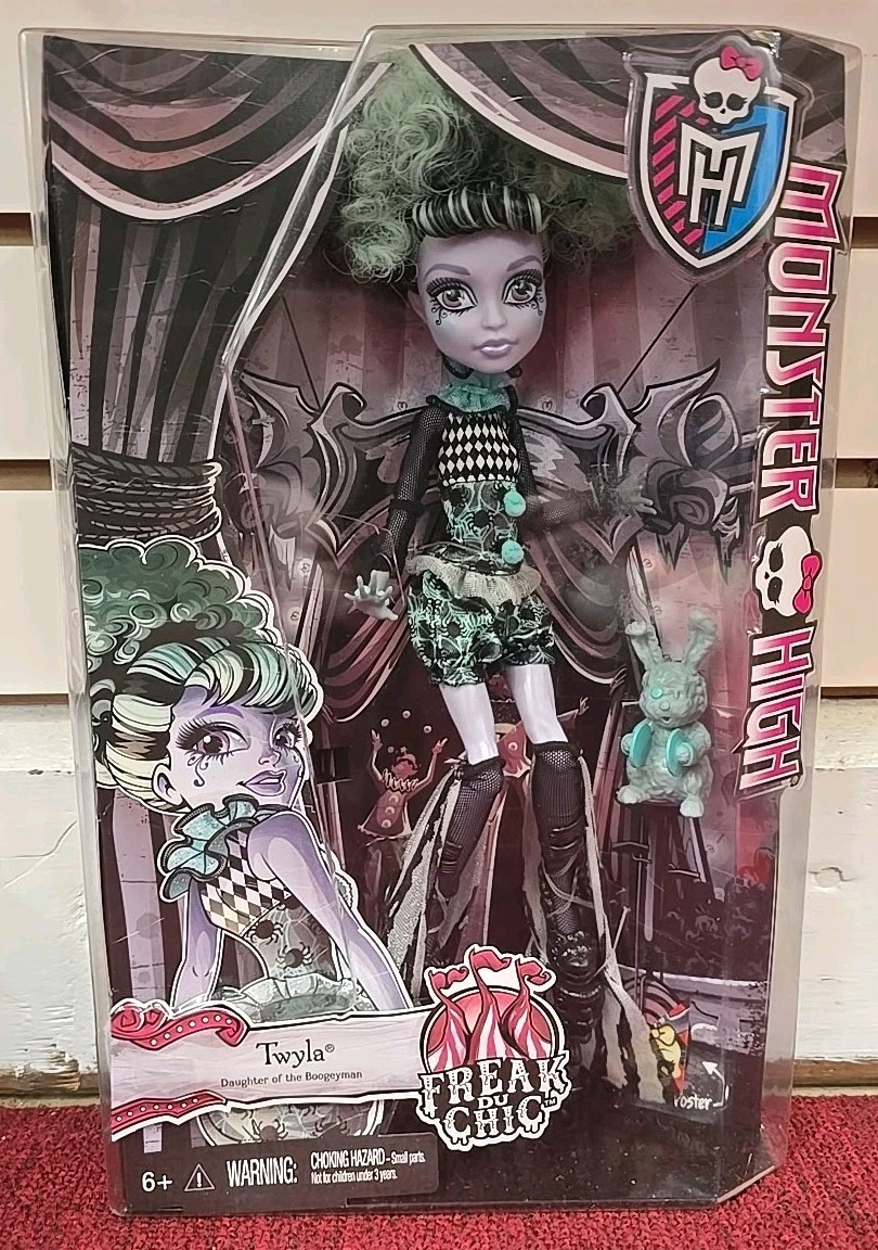 Monster High Twyla Doll &ndash; Freak du Chic 2014 Circus New Unopened BNIB
