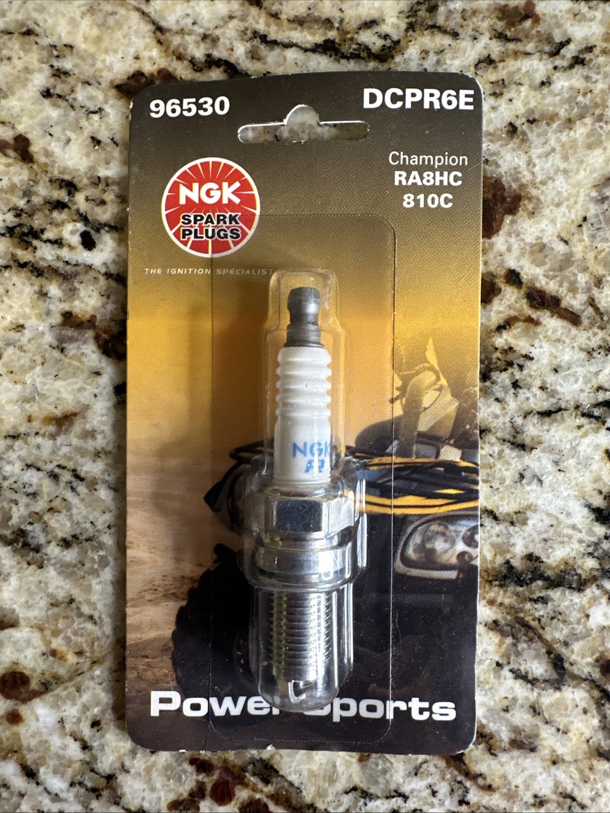 Spark Plug Standard Carded NGK 96530 Champion RA8HC 810C Power Sports DCPR6E