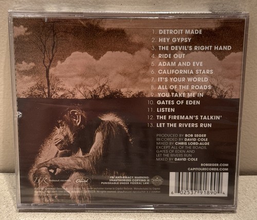 Bob Seger Ride Out CD Deluxe Edition. NEW ~ Sealed. Free Shipping - Picture 2 of 5