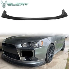 Fits 09-15 Mitsubishi Lancer GT GTS Ralliart RA Style Front Bumper Lip Splitter