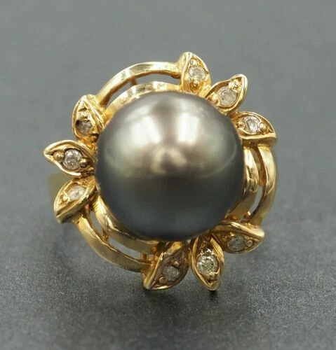 Lab-Created Diamond Yellow Gold Fine Rings