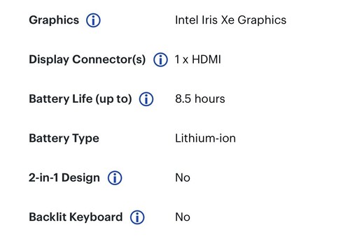 Hp Laptop 15.6” Touch Screen - Picture 8 of 19