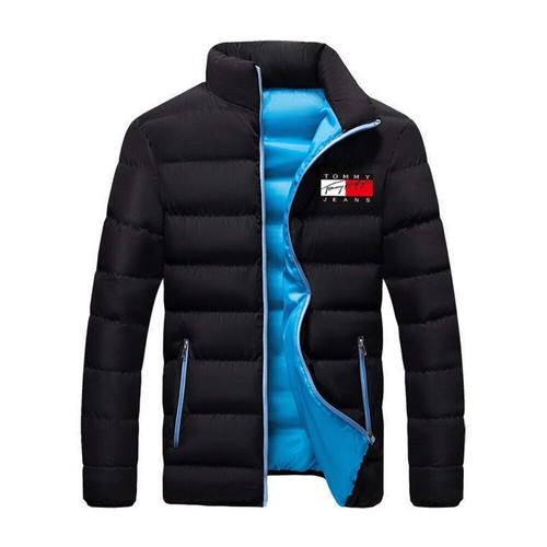 Mens Quilted Padded Puffer Jacket Casual Zip-Up-Winter/Warm Coats Outwear - Picture 46 of 55