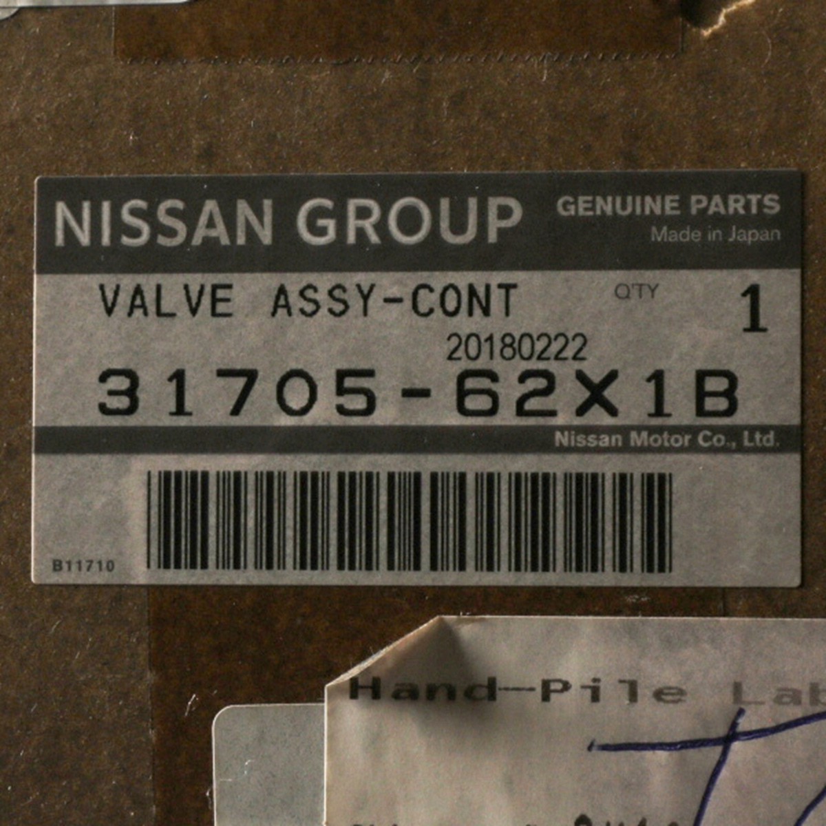 OEM NEW Genuine Nissan Valve Assembly 2008-2011 Pathfinder