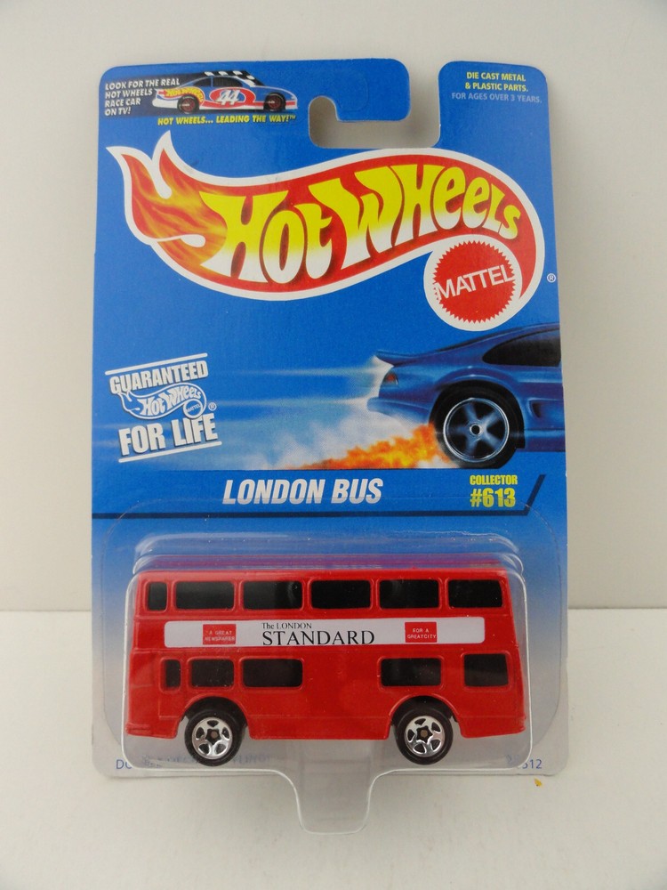 Hot Wheels #613 London Bus (Red The London Standard)