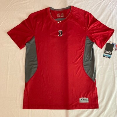*NWT* BOSTON RED SOX Nike Pro Combat Dri-Fit MLB Red Shirt