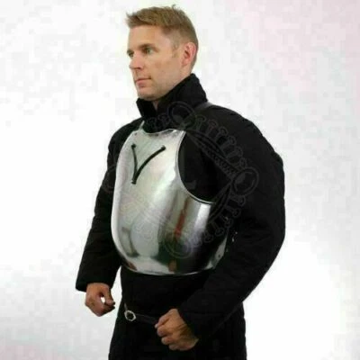 SCA Medieval Breast Plate Simple Knight Cuirass Body Protection halloweenReplica - image 1 of 4