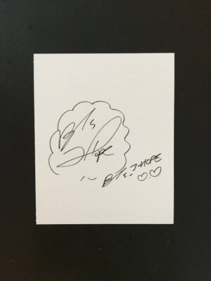 BTS J-Hope Young Forever Polaroid Official Photo Card K-POP