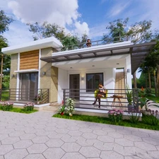 26x25 Feet Small House Design 8x7.5 Meter 2 Bed 1 Bath PDF & A4 Hard Copy