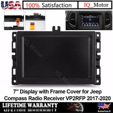 7" LCD Display Touch Screen For 2017-2020 Jeep Compass Radio Navigation Replace