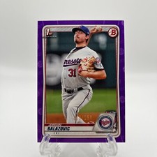 2020 Bowman Prospects Purple /250 Jordan Balazovic #BP-123