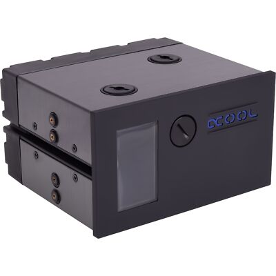 Alphacool Eisfach, Ausgleichsbehälter, schwarz