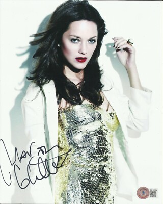 MARION COTILLARD SIGNIERTES FOTO (6) AUCH BECKETT COA
