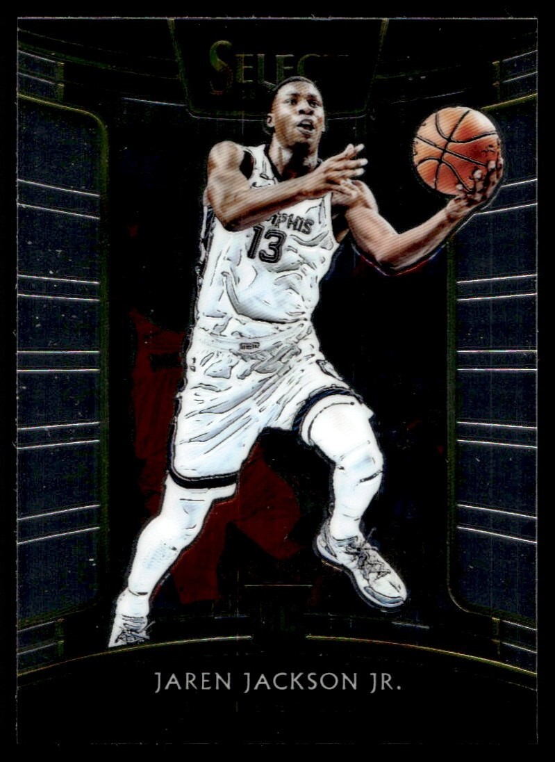 2018-19 Panini Select Jaren Jackson Jr. Rookie G12 Memphis Grizzlies #35