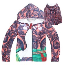 Tipo Vaiana Felpa Inverno Simil Moana Maui Oceania Hooded Winter Jacket HOMAU02
