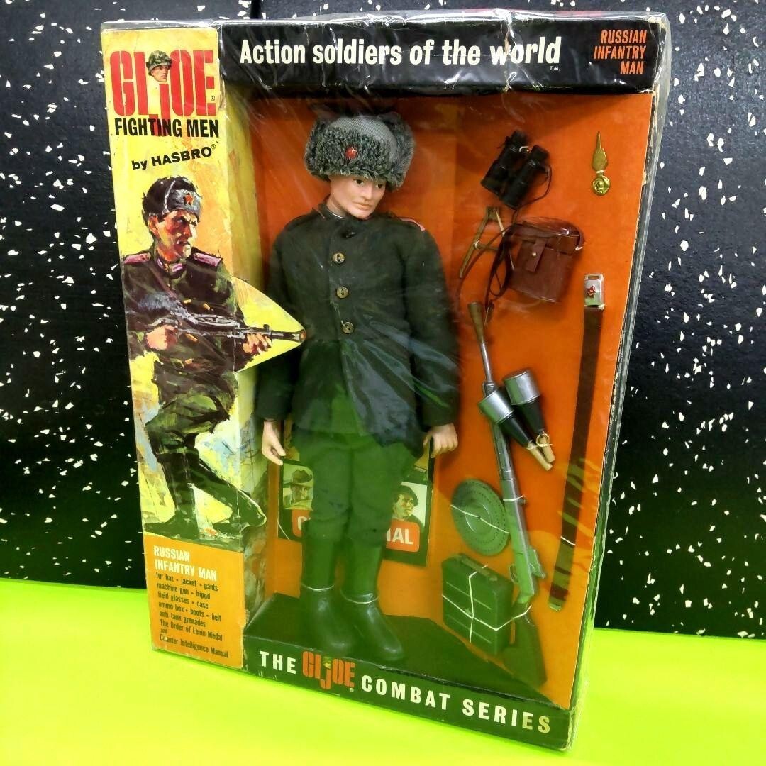 ★ビンテージGIJOEロシア兵　1966年 GIジョー ニューGIジョー 1966 GIJOE Russian Infantryman G.I. Joe Excellent Debt Stock